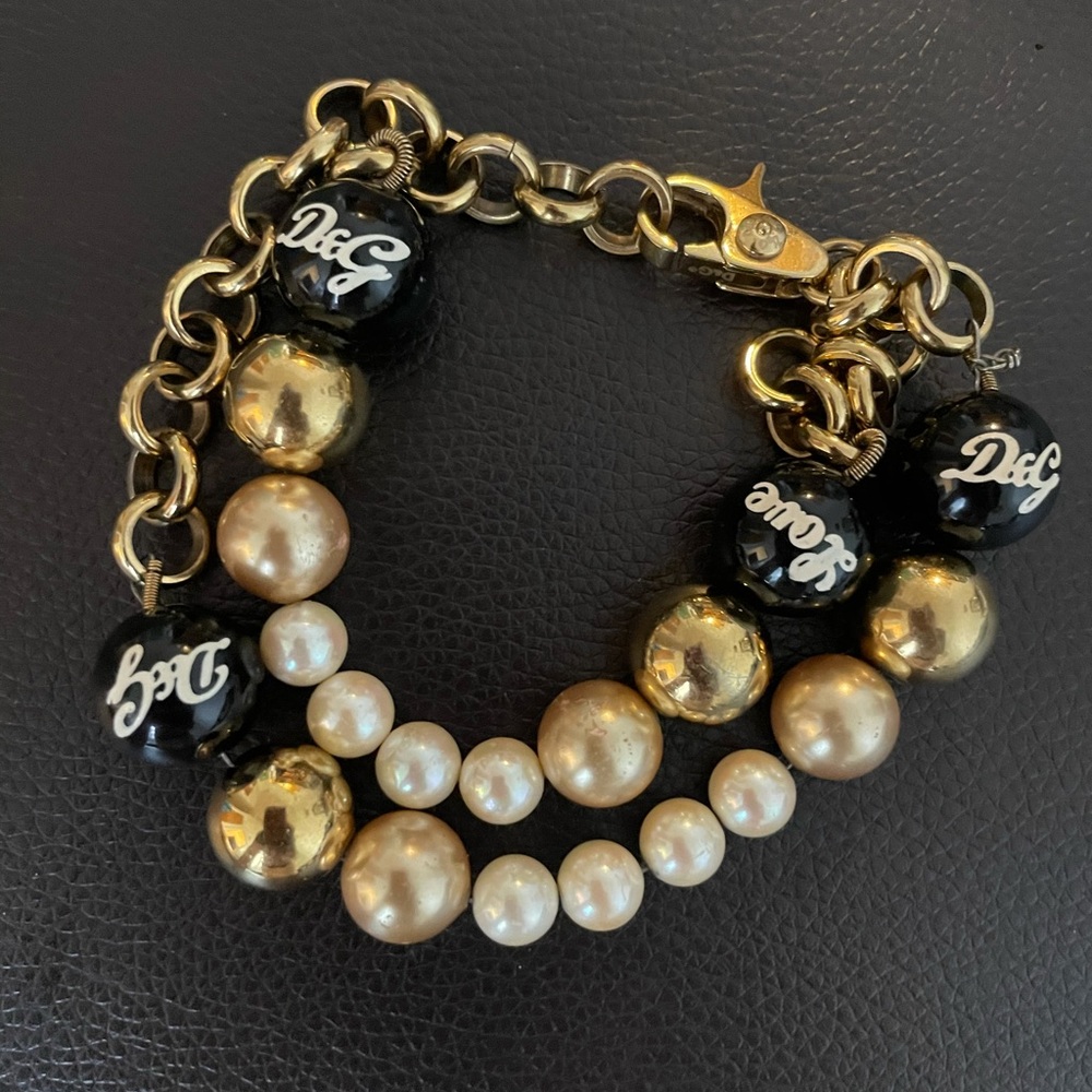 Dolce and Gabbana Double Strand Bracelet